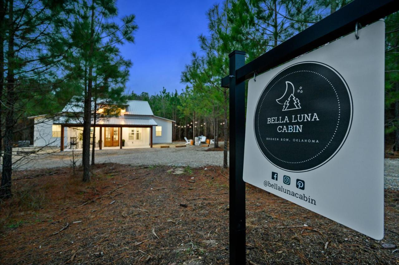 Bella Luna Cabin - Cozy Farmhouse Cabin, Private Deck, Swing Set, Fire Pit, Hot Tub Villa Броукън Боу Екстериор снимка