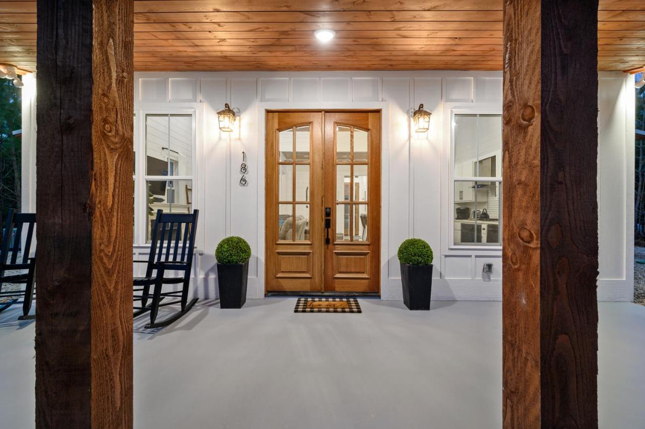 Bella Luna Cabin - Cozy Farmhouse Cabin, Private Deck, Swing Set, Fire Pit, Hot Tub Villa Броукън Боу Екстериор снимка